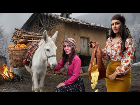 Видео: Кочевая жизнь талышского племени: тяжелый труд, сладкие моменты и домашнее масло!