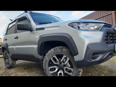 Видео: Нива тревел (продолжаю дорабатывать)