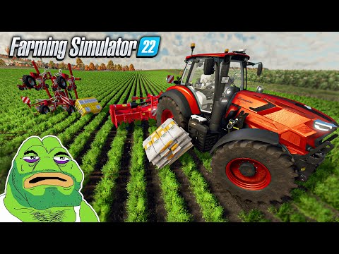 Видео: Посадка Марковки. бабло с пианино.приколы юмор/ Farming Simulator 22