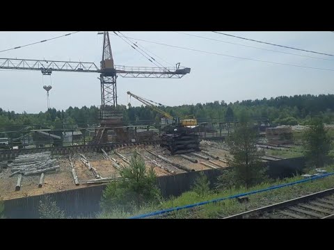 Видео: Иркутская область. Прибытие на ст. Чуна!