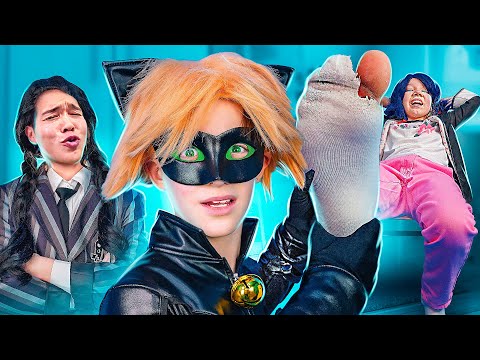 Видео: Я СТАЛА СИГМА (sigma) САМКОЙ! ЛЕДИБАГ против СИГМЫ девушки, кого выберет СУПЕР КОТ! Ксюша Watch me!