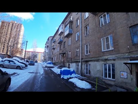Видео: Новосибирск Титова Площадь Станиславского Площадь Маркса Центральный парк Родники Тюленина Сити154