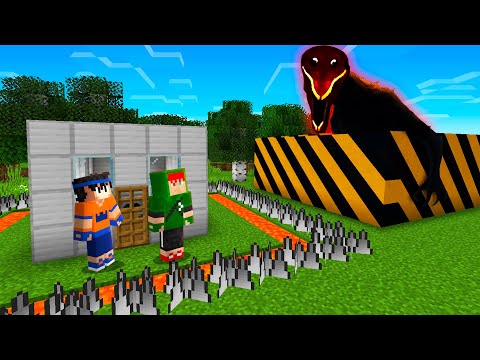 Видео: Мы ОБМАНУЛИ BLOODBATH GODZILLA с помощью ЛОВУШЕК в MINECRAFT!!