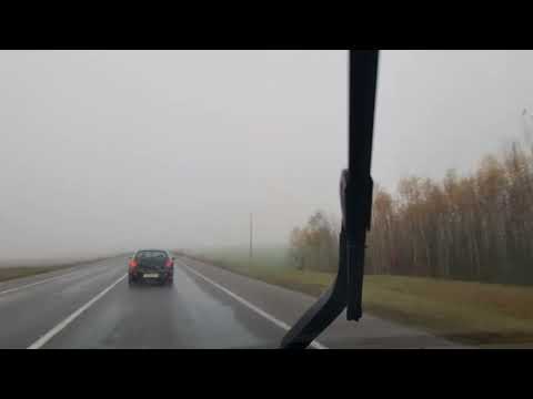 Видео: Дороги Белоруссии. По пути из Минска в Вильнюс. 25.10.2022.