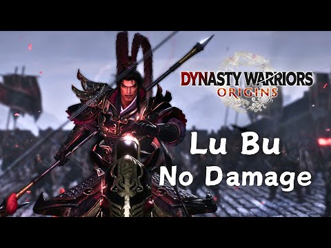 Видео: Dynasty Warriors: Origins — Финальный бой с боссом Лу Бу [Без урона, Геройский уровень сложности]