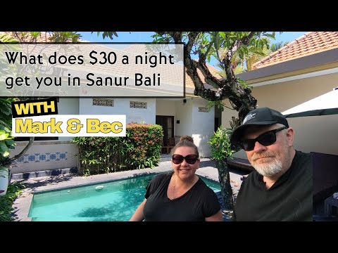 Видео: Что вы получаете за 30 долларов за ночь на Бали? — Гостевой дом Duyung в Сануре