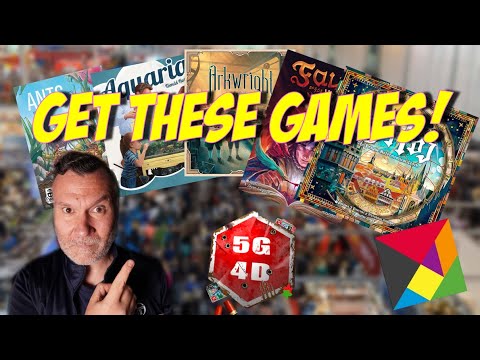 Видео: 5 игр, которые обязательно нужно купить на Essen Spiel 2025
