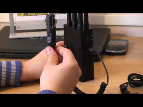 Видео: MONSTER - Портативный подавитель мобильных телефонов, GPS