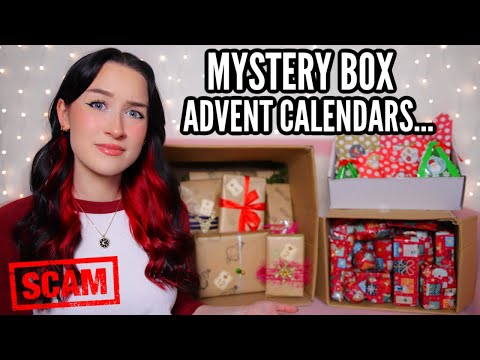 Видео: Я купила адвент-календари Mystery Box на Etsy...