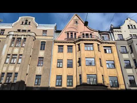 Видео: Рига: закоулки и Три брата эпохи Модерн