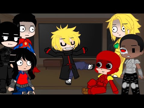 Видео: реакция лиги справедливости на наруто узумаки