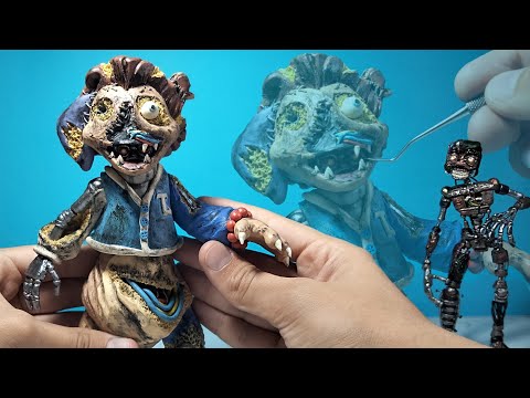 Видео: Как сделать МИМИКА ЛЬВА из FNAF SECURITY BREACH RUIN из пластилина
