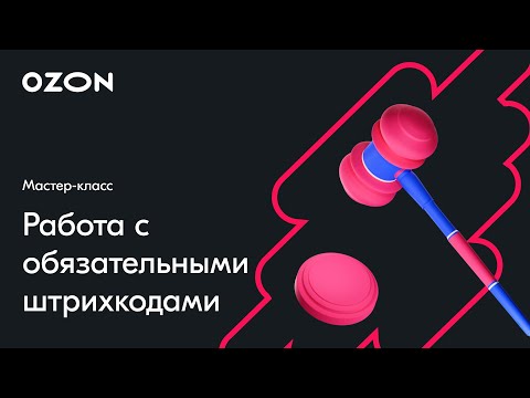 Видео: Работа с обязательными штрихкодами по схеме FBS— вебинар Ozon от 16 августа