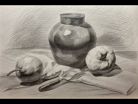 Видео: Рисунок Натюрморта