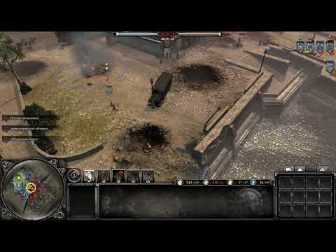 Видео: Британия против немцев! (Тяжелый уровень сложности в целом)