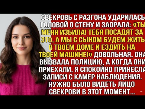 Видео: СВЕКРОВЬ УДАРИЛАСЬ О СТЕНУ И ЗАОРАЛА_ «ТЫ МЕНЯ ИЗБИЛА! ТЕБЯ ПОСАДЯТ, А МЫ С СЫНОМ ЗАЙМЁМ ТВОЙ ДОМ!»