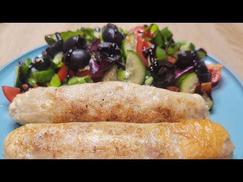 Видео: Домашние куриные колбаски для диабетиков.