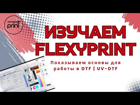 Видео: Рипуем макет в FlexyPrint (photoprint) на примере DTF принтера #курс, #гайд