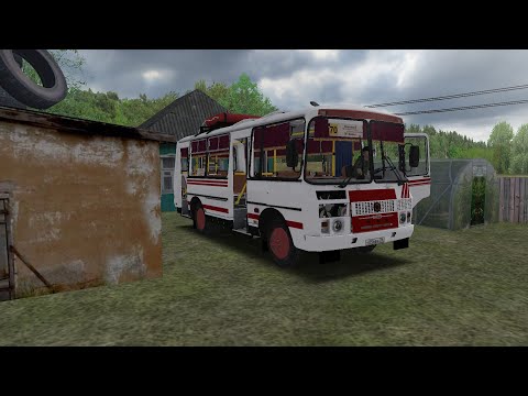 Видео: OMSI 2 ПАЗ 32054 Чистогорск Маршрут 70