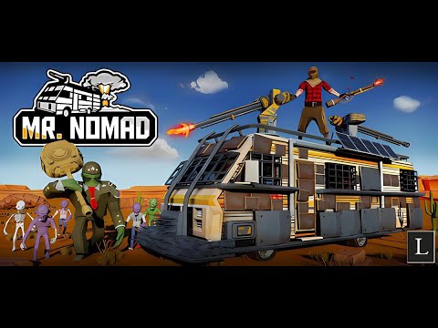 Видео: Mr. Prepper в 3D? Строим бункер под машиной. Mr. Nomad Demo #1