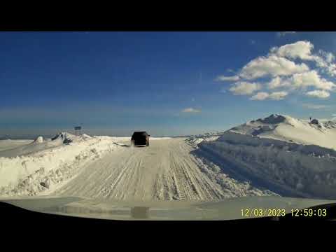 Видео: Урай - Советский - Коммунистический - Нягань - Сергино - Белоярский 12.03.23