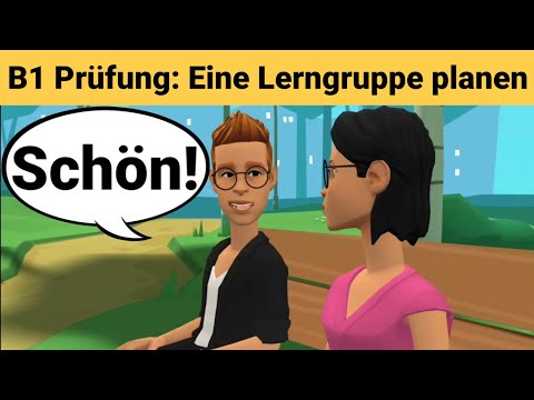 Видео: Устный экзамен по немецкому языку B1 | Планируем что-то вместе/диалог | Разговор Часть 3