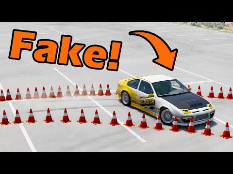 Видео: Эти видео с дрифтом BeamNG — ПОДДЕЛЬНЫЕ!