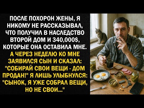 Видео: После похорон жены, я никому не рассказывал, что получил в наследство второй дом и 340,000$