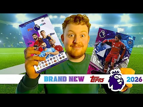 Видео: Открываю *СОВЕРШЕННО НОВЫЙ* набор Topps Premier League Hobby Box! Мой набор года!