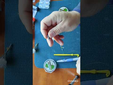 Видео: #herabuna  Спрощена корейська оснастка. В'яжемо.