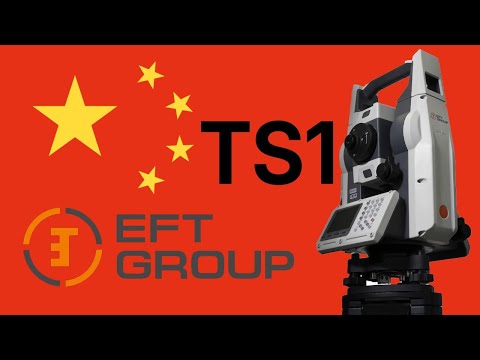 Видео: Обзор перевода меню "отечественного" тахеометра EFT TS1. #eftts1