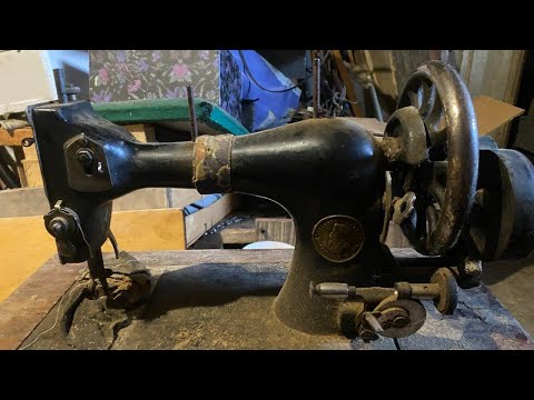 Видео: Реставрация старой швейной машинки Singer