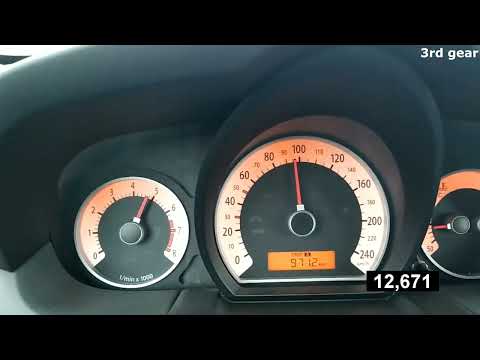 Видео: 0-140 km/h acceleration Kia cee'd 2007 1.4L 16V 109 hp hızlanma разгон