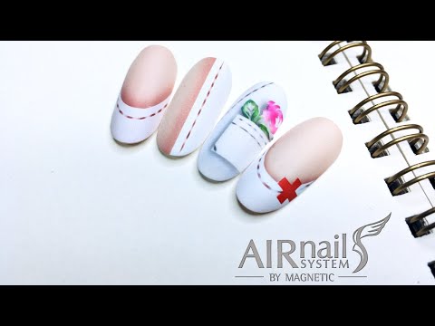 Видео: Инстаграм.Эфир nail_art_карантин. 1 часть. Аэрография на ногтях