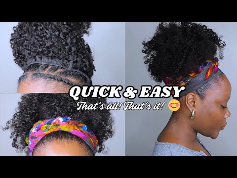 Видео: Кудрявый хвост в стиле «ананас» | ВСЕГО 10 минут | Текстурированные накладные волосы на заколках