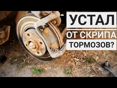 Видео: Скрип Тормозов. Простое Решение за "3 копейки"!