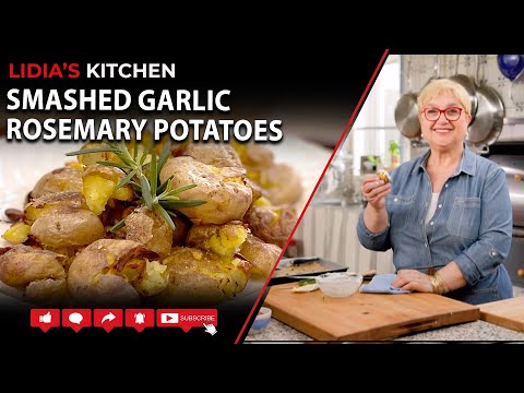 Видео: Картофельное пюре с чесноком и розмарином