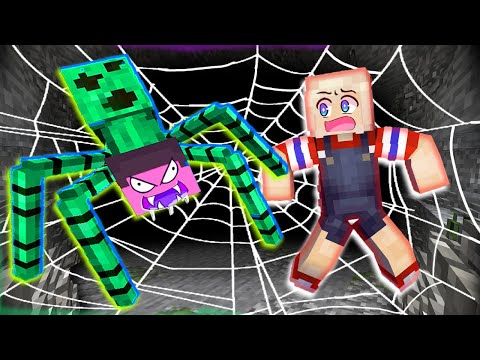 Видео: 🕸️ МАЙНКРАФТ НО Я СТАНОВЛЮСЬ ПАУКОМ КТО SPIDER😱