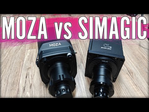 Видео: Сравнение топовых баз. Simucube 2 PRO vs Simagic Alpha U vs Moza R21