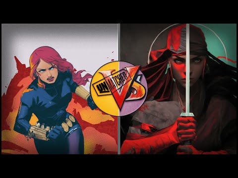 Видео: Unmatched 1x1 Две крали выясняют сколько стоит the fist, а получают ... (Черная Вдова VS Электра)