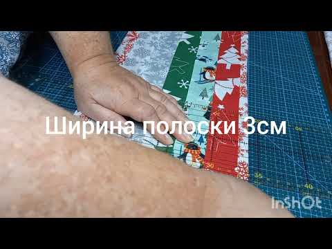 Видео: Новогодняя салфетка Барджелло