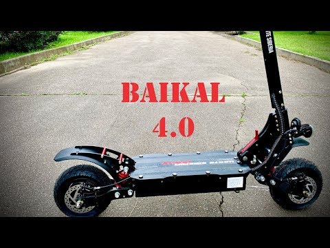 Видео: Электросамокат WS Baikal 4.0 -  iBalance Athlet подвинься...