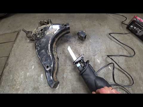 Видео: Сабельная пила взамен болгарки.