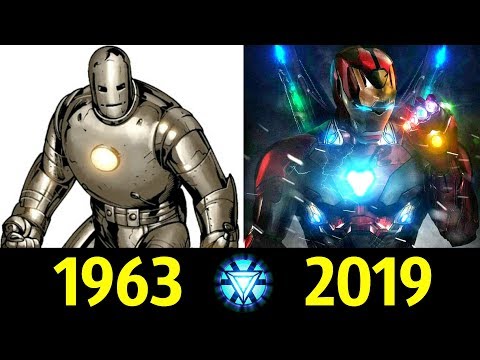 Видео: Железный Человек - Эволюция (1963 - 2019) ! История Тони Старка !