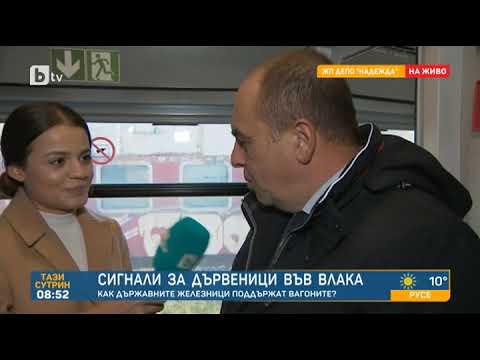 Видео: Тази сутрин: Сигнал за нашествие на дървеници във влаковете на БДЖ