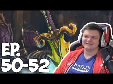 Видео: Сильвер смотрит: Funny and Lucky Moments - Hearthstone - Ep. 50-52