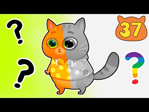 Видео: Суровый КОТИК БУБУ №37. Черно-белое кино. Мультик ИГРА про котят на канале Хвостик ТВ