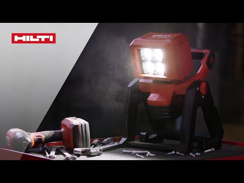 Видео: Hilti SL 6-A22. Фонарь для освещения рабочего пространства