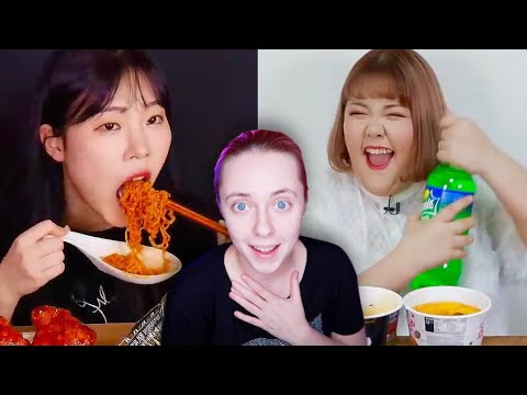 Видео: ЧТО ЭТИ КОРЕЙЦЫ СЕБЕ ПОЗВОЛЯЮТ 😱САМЫЕ ПОПУЛЯРНЫЕ ВИДЕО🔥в реакции на АСМР и МУКБАНГ