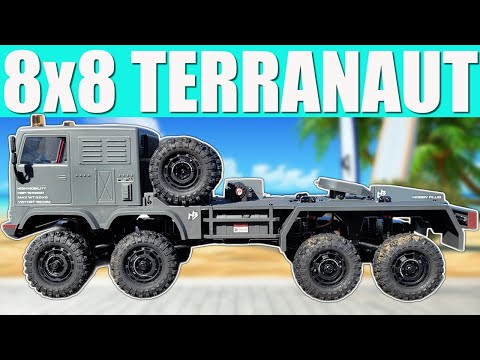Видео: 8x8 Terranaut - НОВЕЙШИЙ радиоуправляемый автомобиль от Hobby Plus - это ЗВЕРЬ!